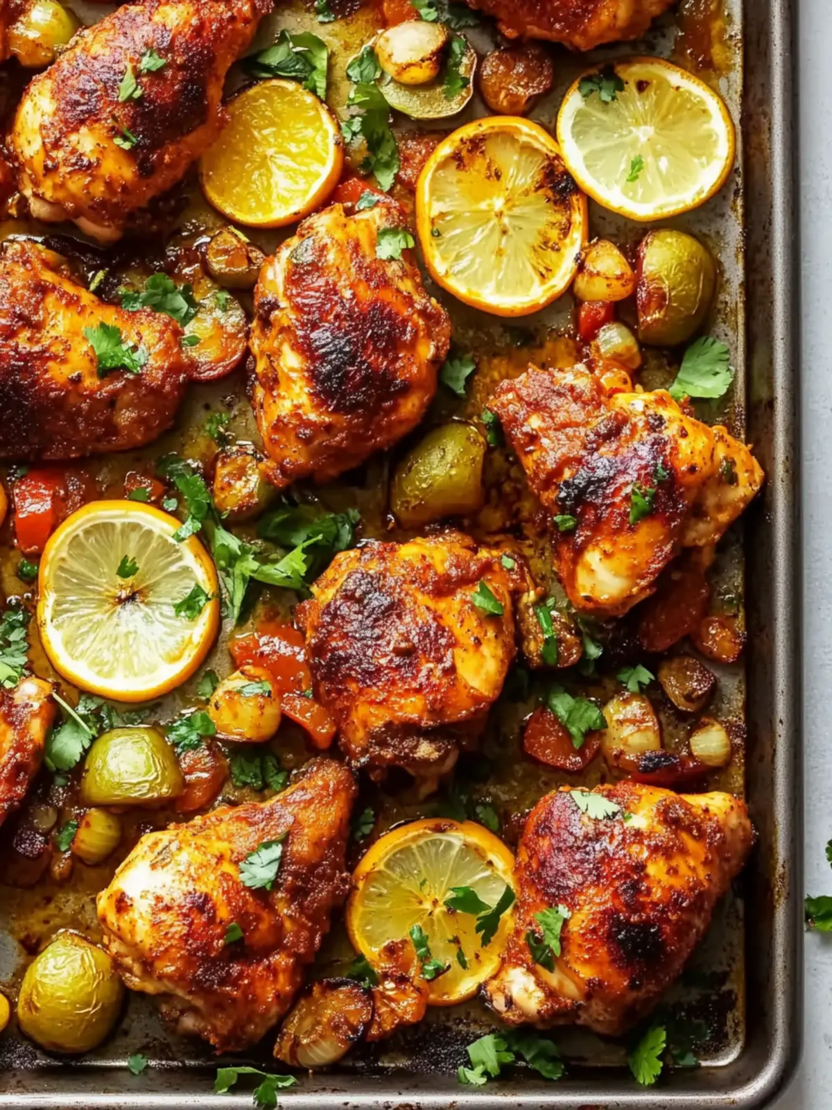 Sheet Pan Peri Peri Chicken