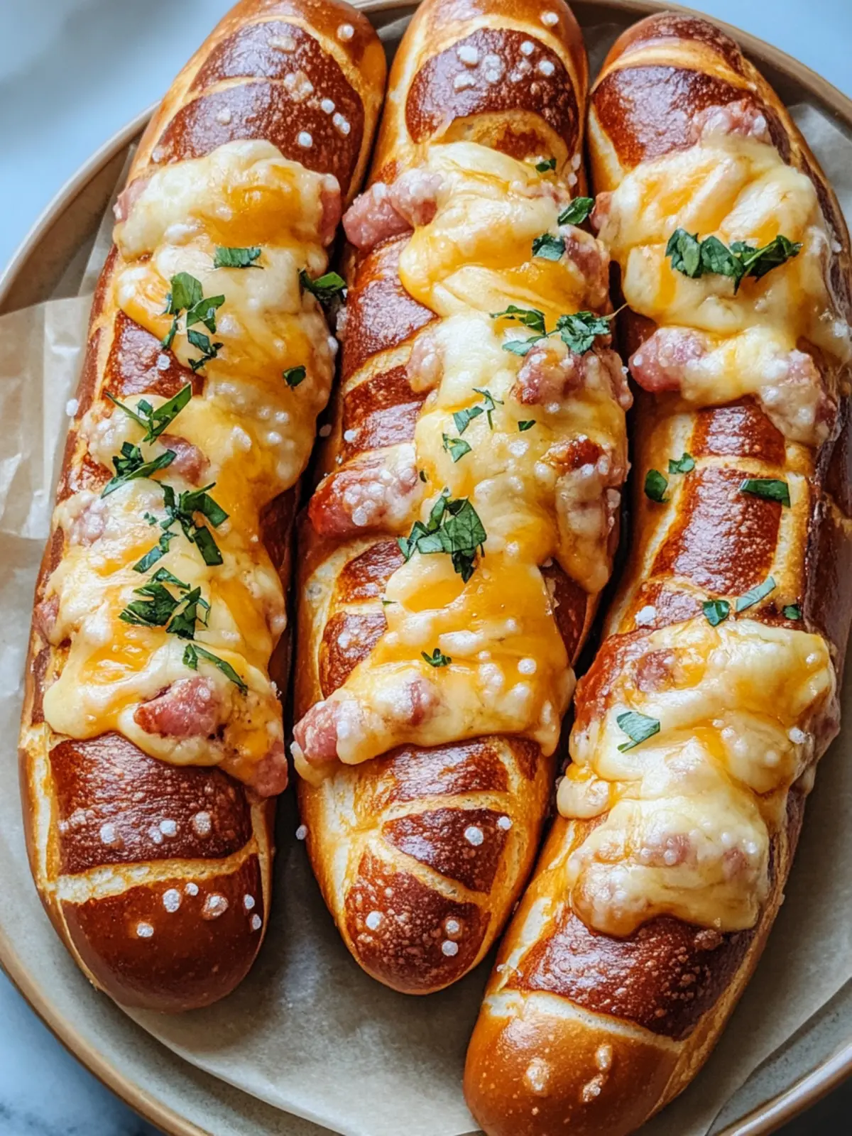 Mouthwatering Cheesy Pretzel Dogs for Ultimate Snack Cravings 5 Cheesy Pretzel Dogs