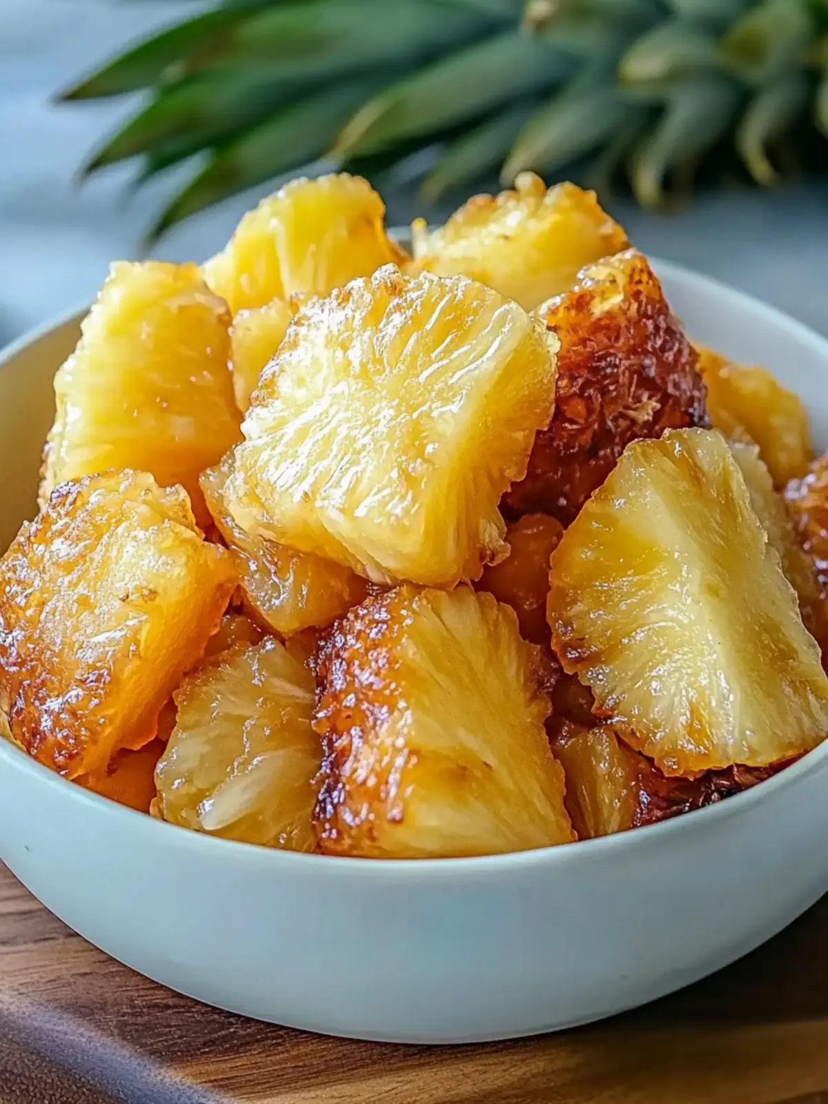 Irresistible Air Fryer Pineapple Chunks for a Tropical Treat 3 Air Fryer Pineapple Chunks