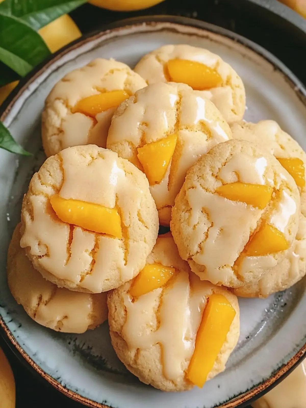 Mango Cookies That Melt in Your Mouth with Vanilla Bliss 2 Mango Cookies