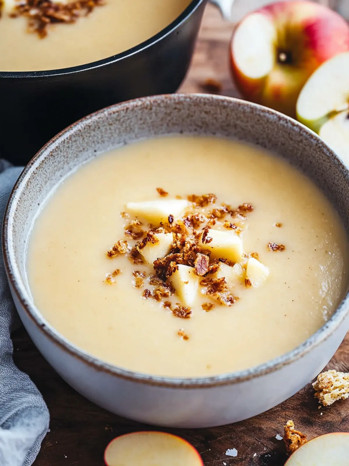 Creamy Maple Brie and Cheddar Apple Soup for Cozy Comfort 5 Creamy Maple Brie and Cheddar Apple Soup