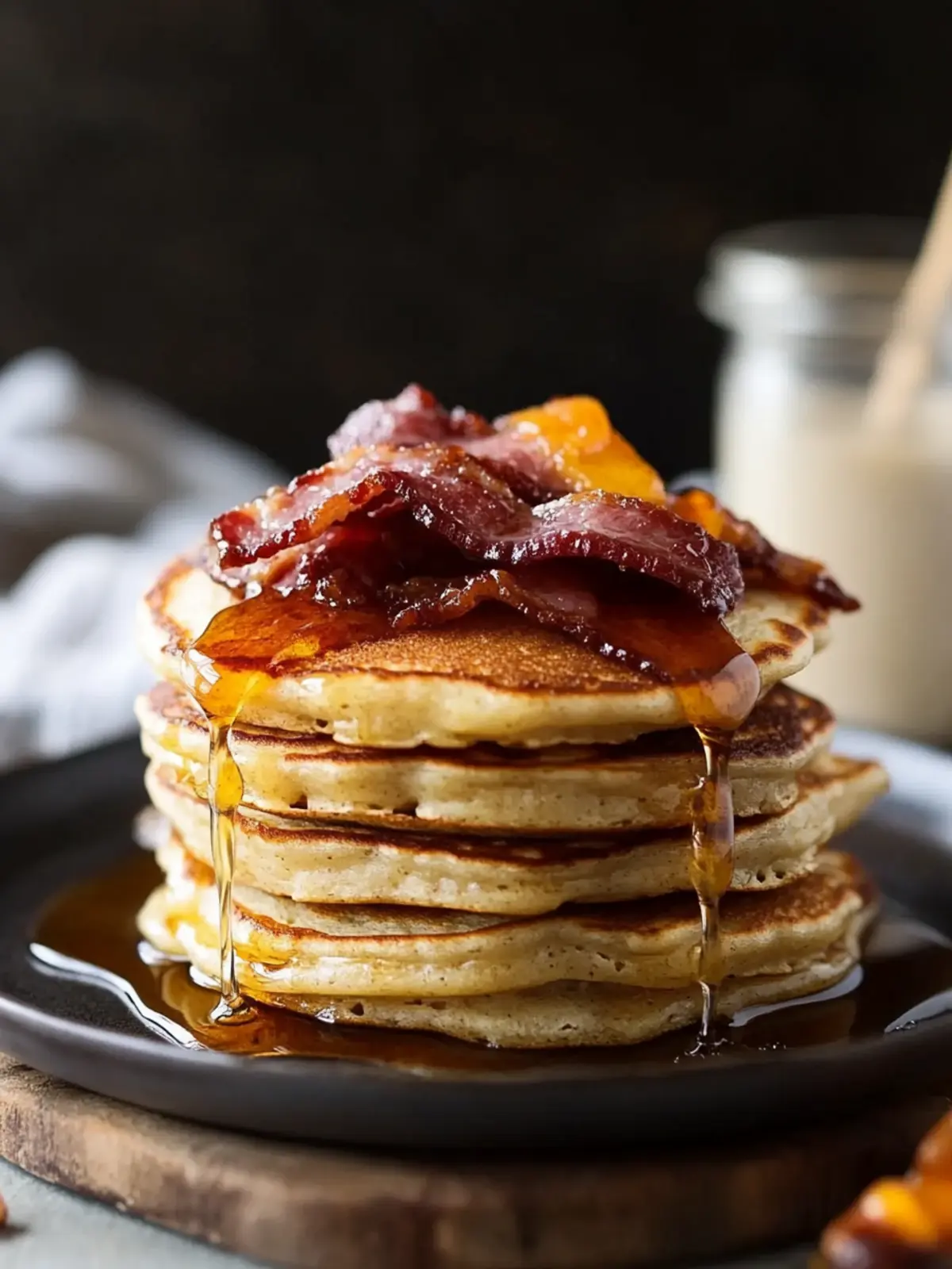 Indulge Your Morning with Irresistible Bacon Pancakes 4 Bacon Pancakes