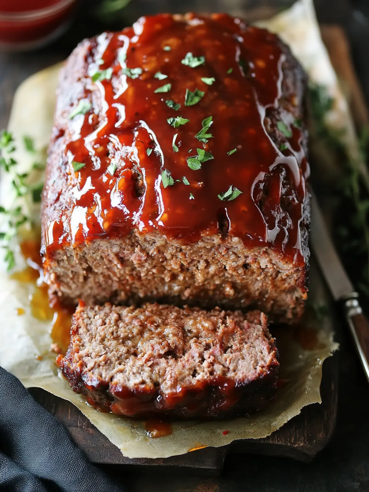 Savory Moist Meatloaf with Sweet Glaze: Family Favorite Recipe 3 Savory Moist Meatloaf with Sweet Glaze