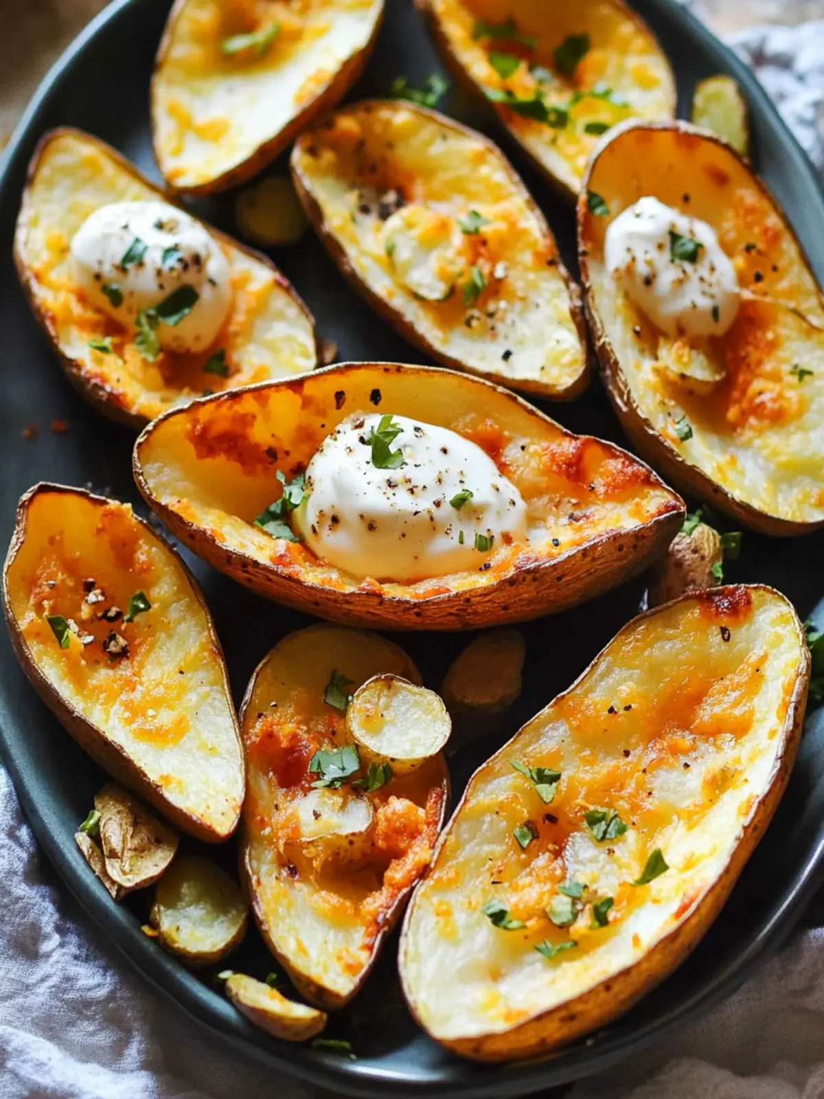 Ultimate Vegan Potato Skins Packed with Cheesy Goodness 3 Vegan Potato Skins