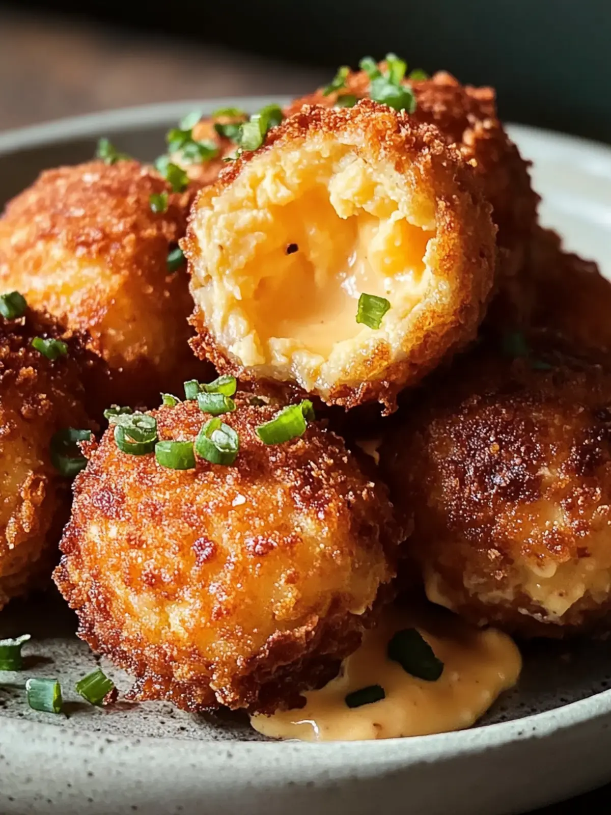 Crispy Deviled Egg Croquettes with Spicy Aioli Bliss 2 Crispy Deviled Egg Croquettes with Spicy Aioli