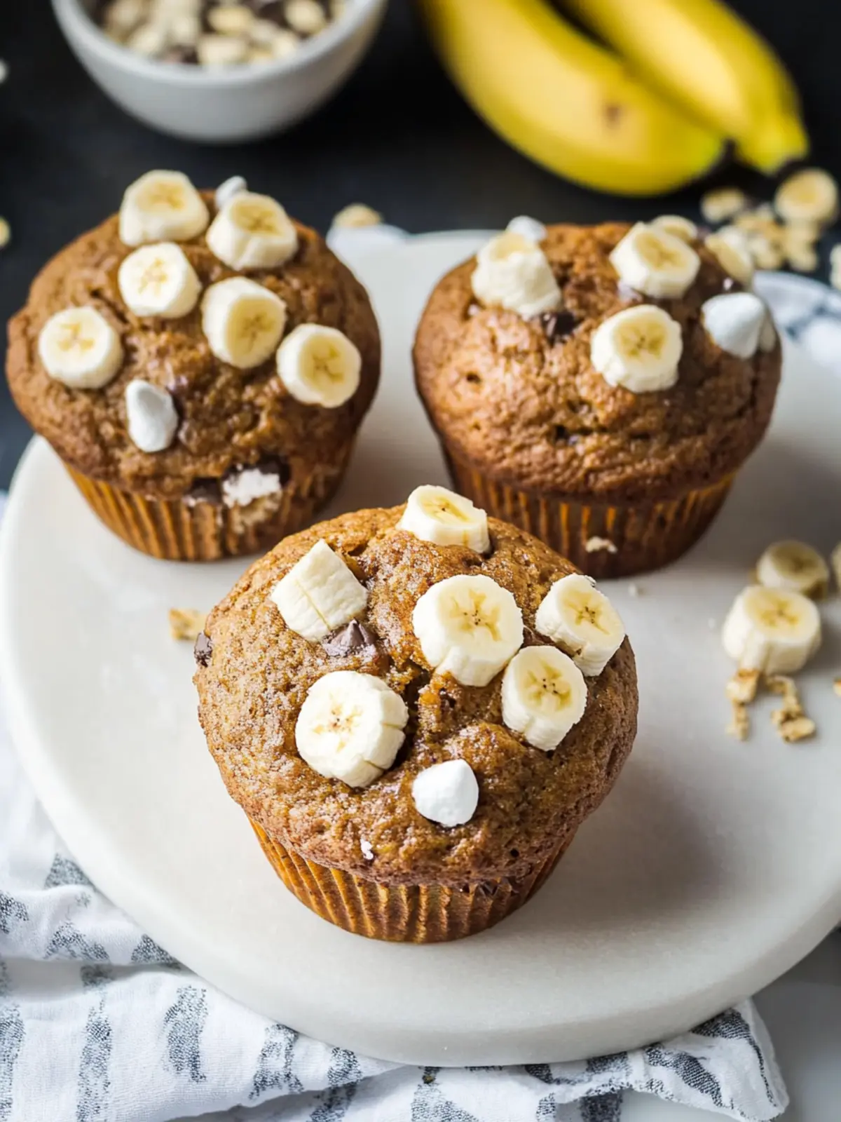 Irresistible Banana S'mores Muffins for Cozy Mornings 3 Banana S'mores Muffins