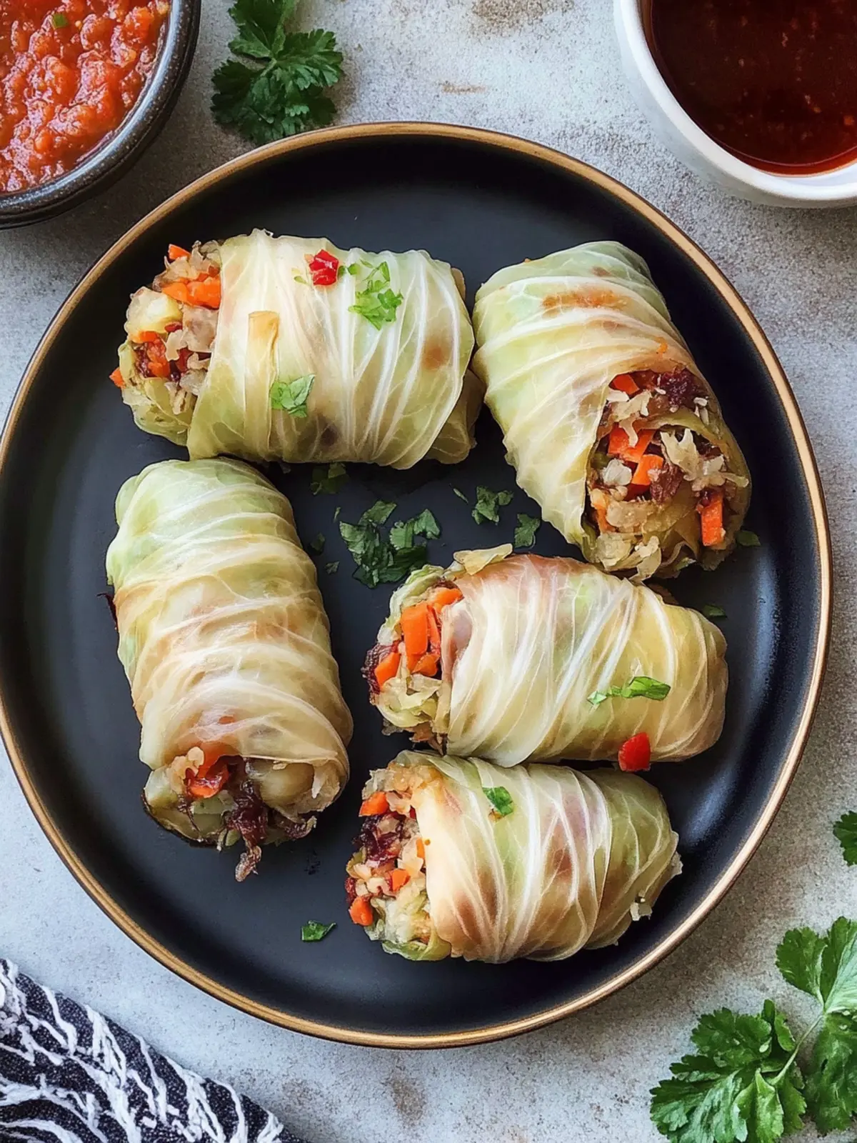 Vegan Cabbage Rolls