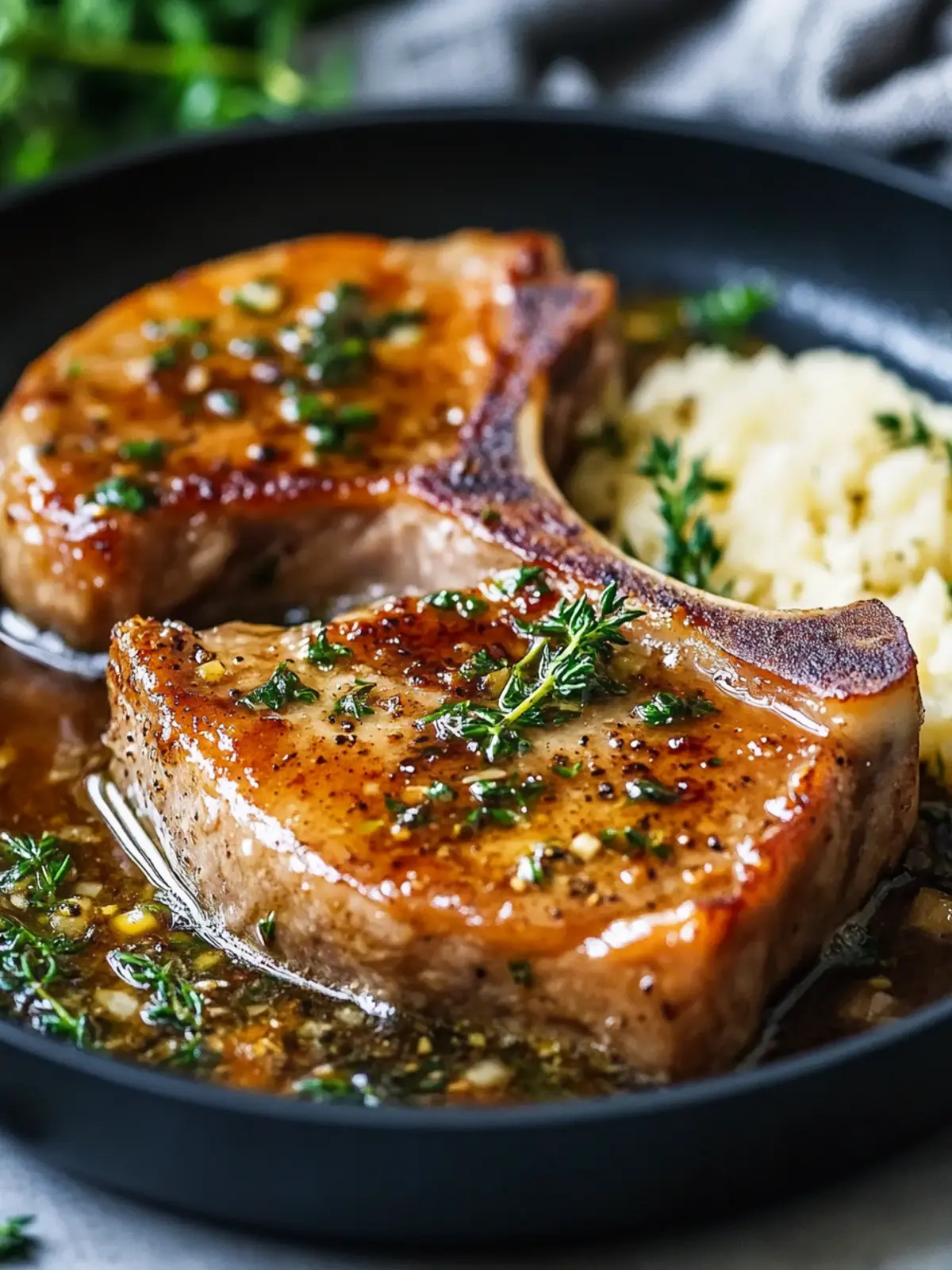 Garlic Butter Pan Seared Pork Chops for Quick Comfort Food Bliss 3 Garlic Butter Pan Seared Pork Chops