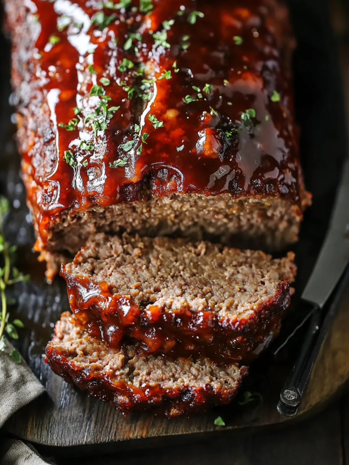 Savory Moist Meatloaf with Sweet Glaze: Family Favorite Recipe 4 Savory Moist Meatloaf with Sweet Glaze
