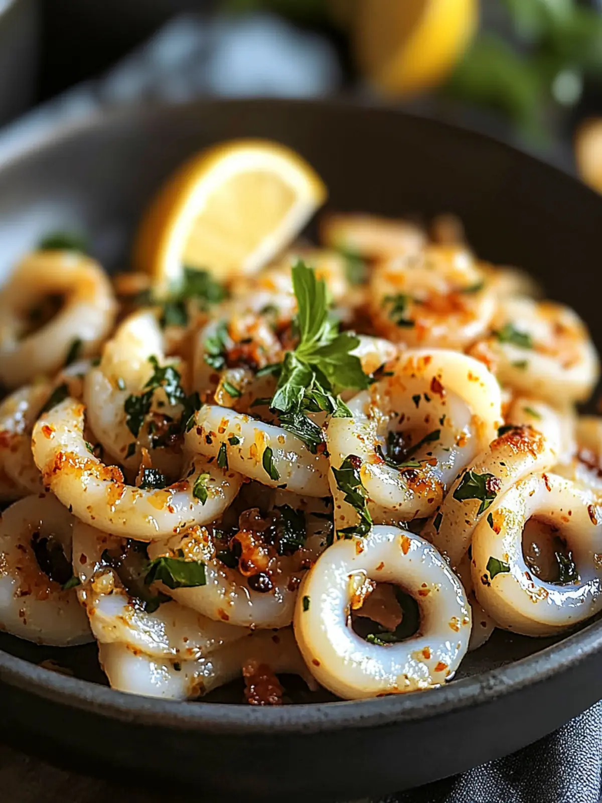 Savory Keto Garlic Squid in 20 Minutes Flat 5 Keto Garlic Squid