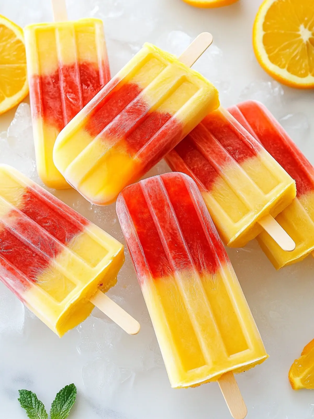 Lava Flow Popsicles: Creamy, Sweet & Guilt-Free Treats 4 Lava Flow Popsicles