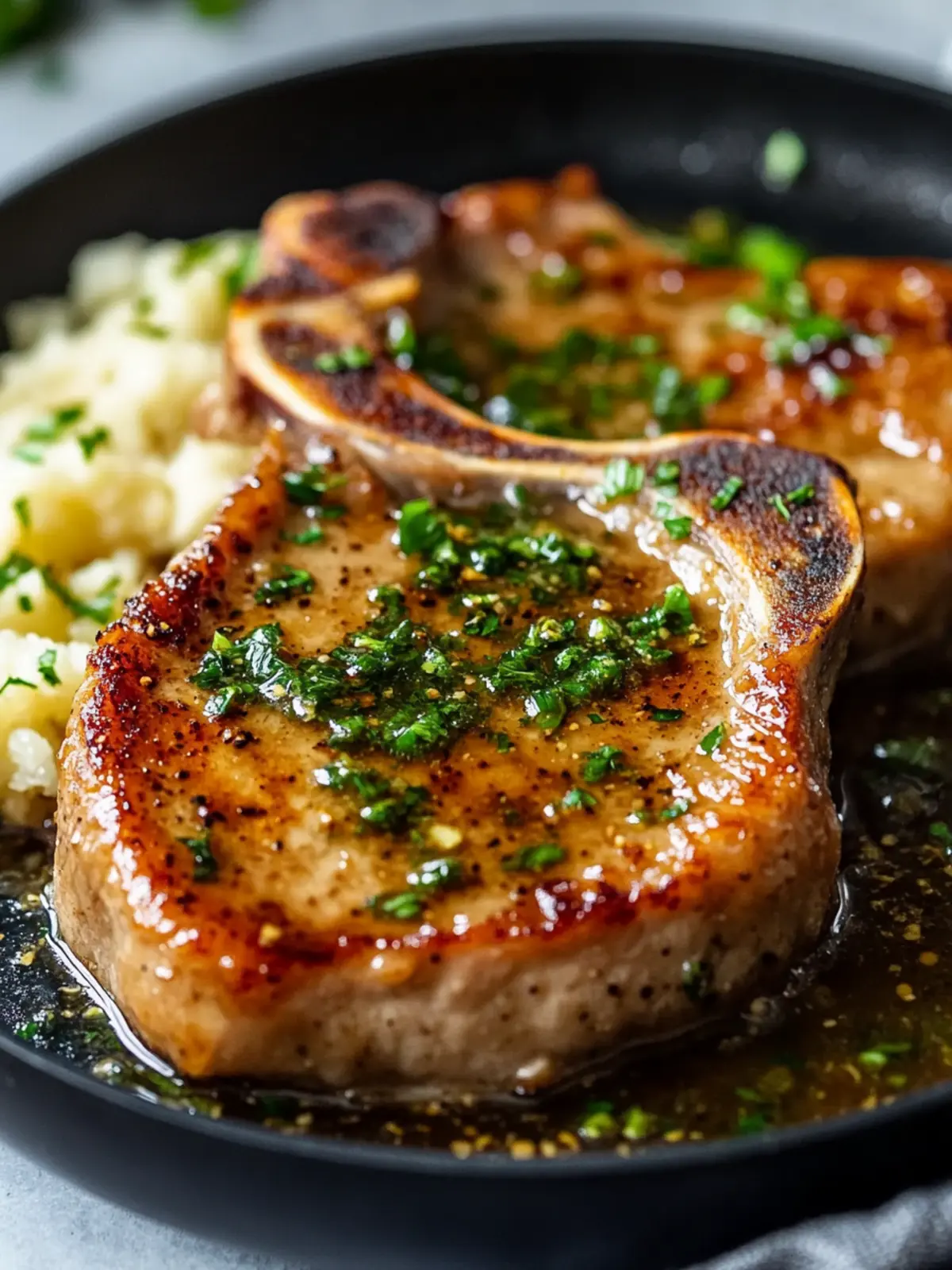 Garlic Butter Pan Seared Pork Chops for Quick Comfort Food Bliss 4 Garlic Butter Pan Seared Pork Chops