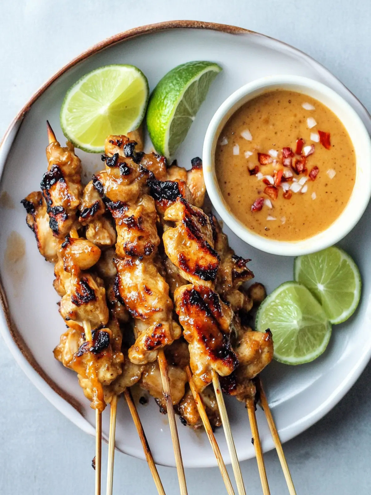 Savor Homemade Indonesian Chicken Satay with Spicy Peanut Sauce 3 Indonesian Chicken Satay with Spicy Peanut Sauce
