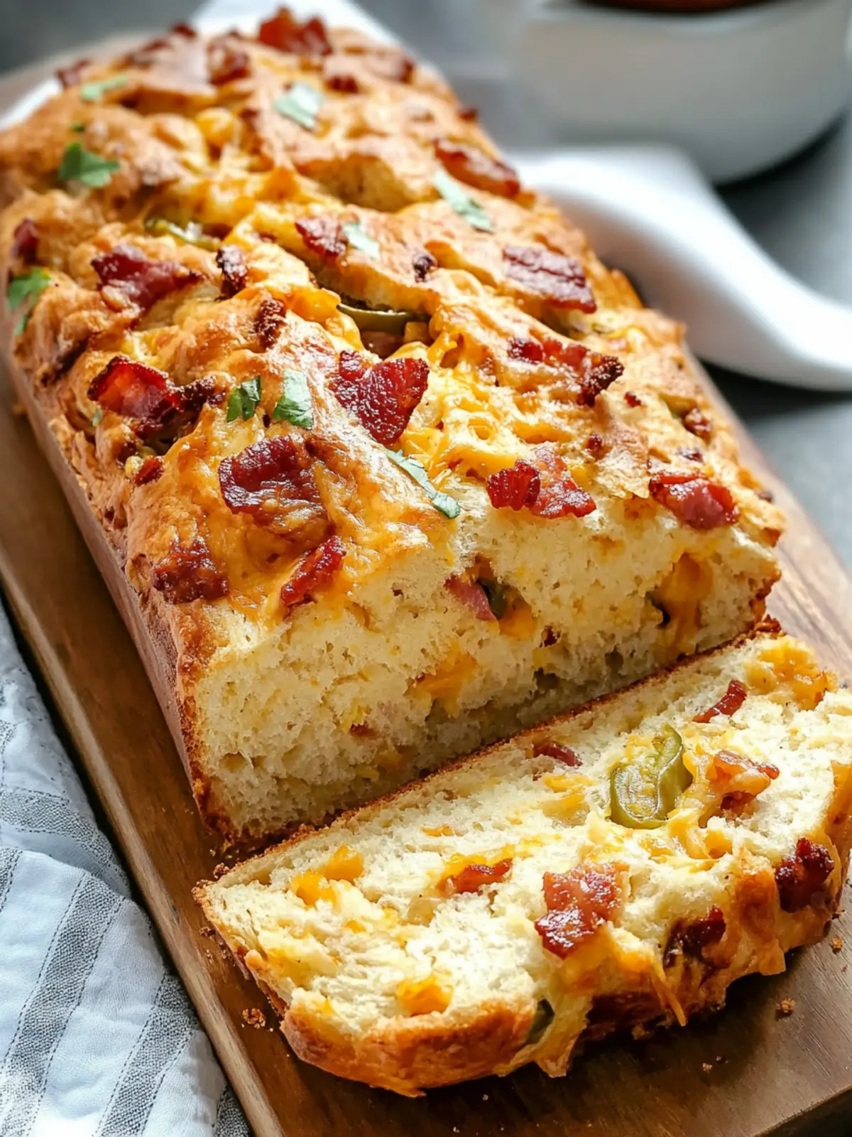 Bacon Jalapeno Popper Cheesy Bread That's Pure Comfort 5 Bacon Jalapeno Popper Cheesy Bread