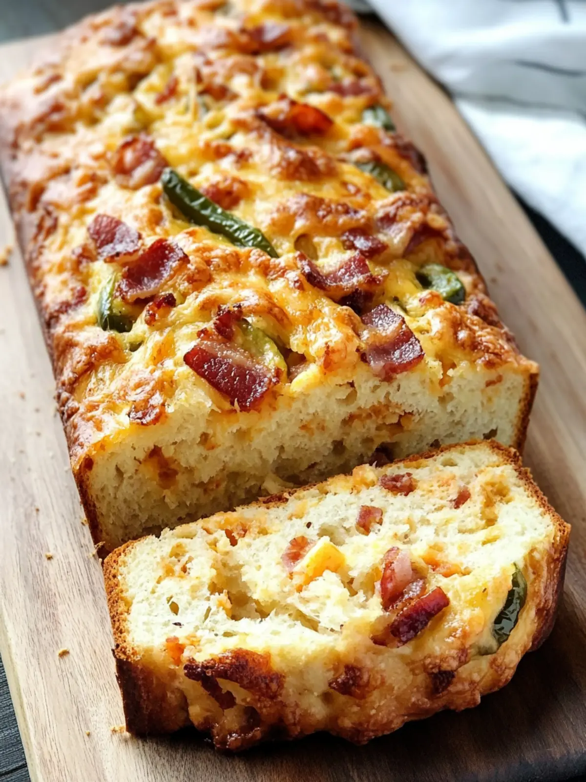 Bacon Jalapeno Popper Cheesy Bread That's Pure Comfort 4 Bacon Jalapeno Popper Cheesy Bread