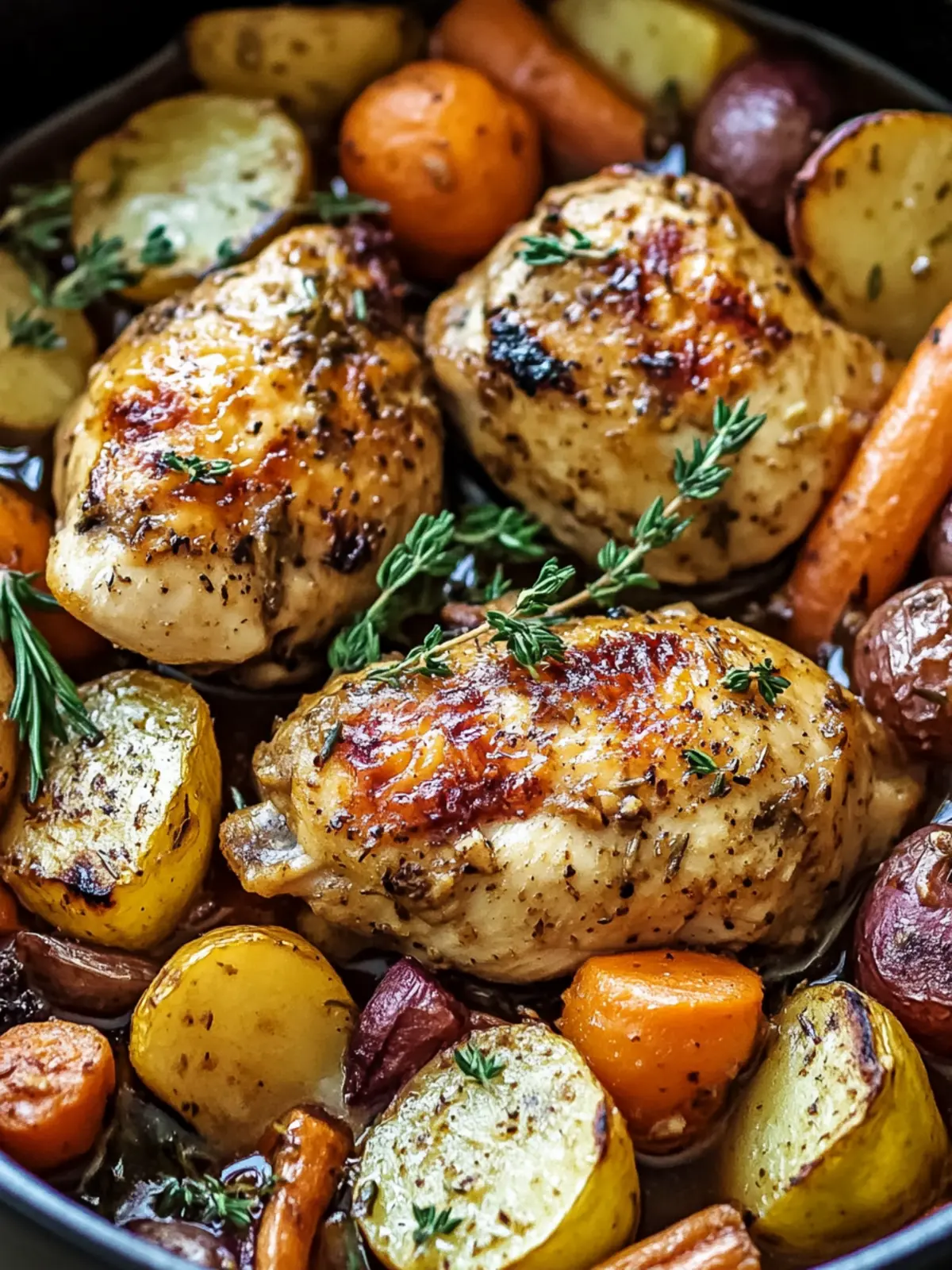 Savor Slow Cooker Garlic Butter Chicken and Veggies Tonight 3 Slow Cooker Garlic Butter Chicken and Veggies