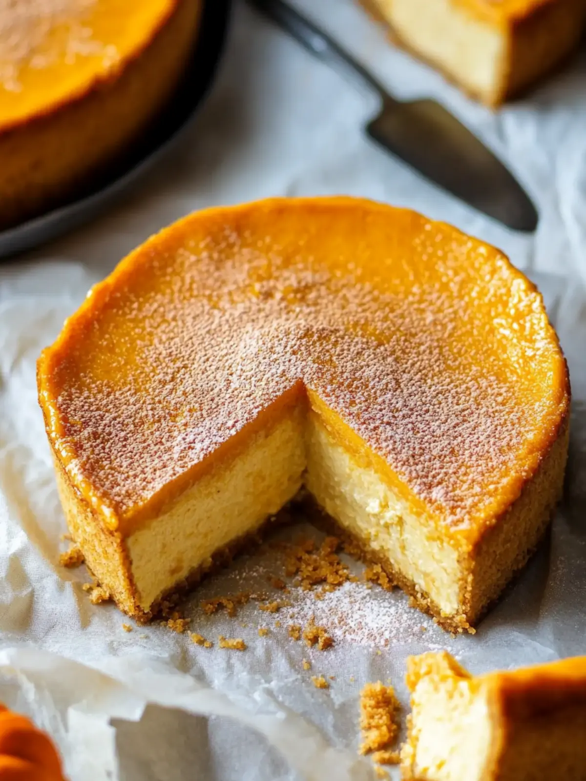 Pumpkin Magic Custard Cake: A Cozy Fall Dessert Delight 3 Pumpkin Magic Custard Cake