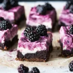 Decadent Blackberry Cheesecake Brownies You Can’t Resist 3 Blackberry Cheesecake Brownies