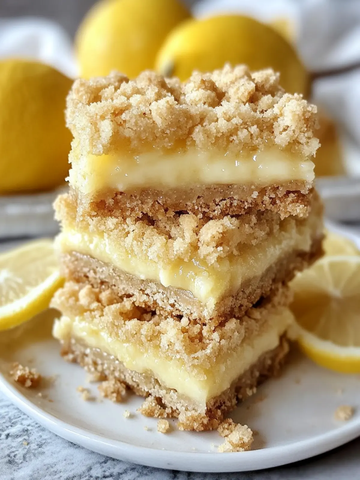 Zesty Homemade Lemon Crumb Bars Everyone Will Love 5 Homemade Lemon Crumb Bars