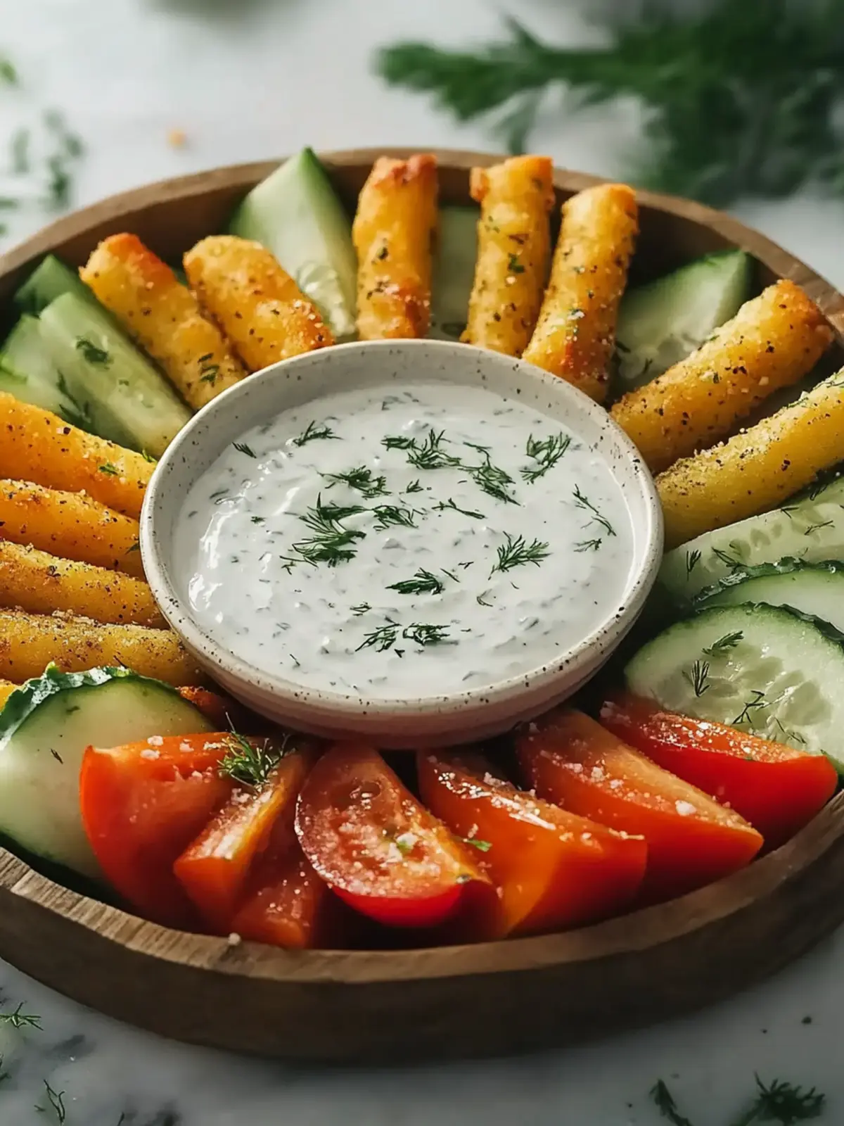 Keto Veggie Sticks with Ranch Dip for Guilt-Free Snacking 4 Keto Veggie Sticks with Ranch Dip