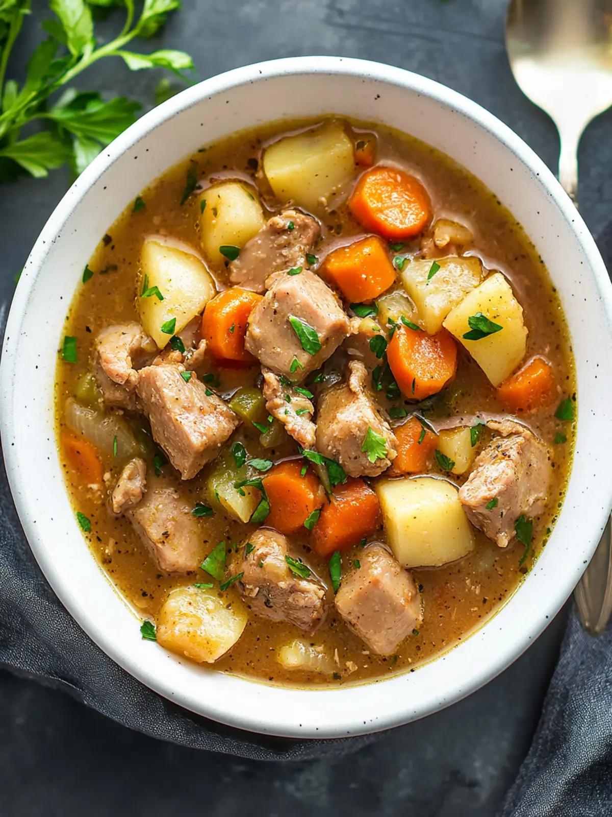 Savory Pork Stew That Warms the Soul and Satisfies Cravings 2 Pork Stew