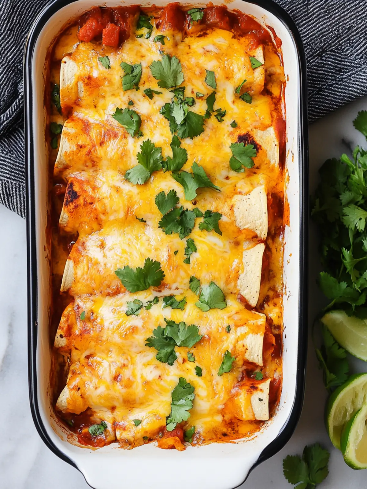 Sour Cream Enchiladas: Creamy Comfort for Fast Food Fatigue 3 Sour Cream Enchiladas