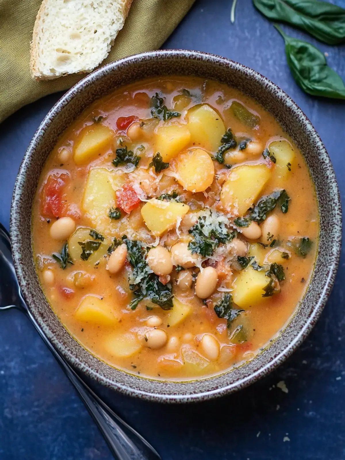 Italian Bean and Potato Soup: Your Cozy Comfort Bowl 3 Italian Bean and Potato Soup