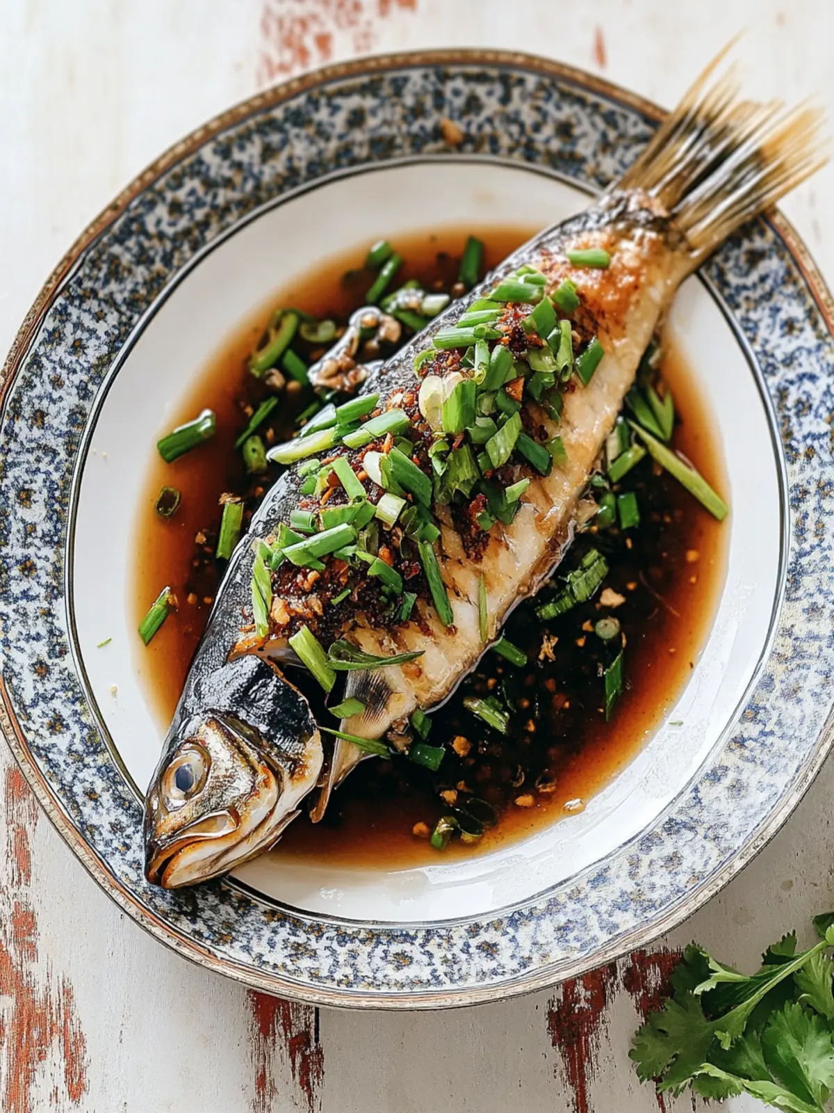 Steamed Fish with Black Bean Sauce: A Flavorful Home Delight 4 Steamed Fish with Black Bean Sauce