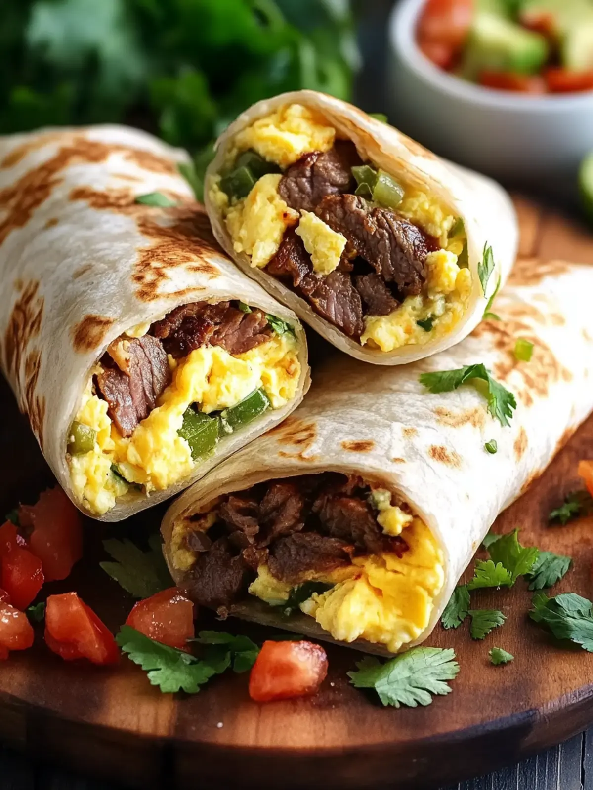 Steak and Egg Breakfast Burritos: Quick & Flavor-Packed Delight 4 Steak and Egg Breakfast Burritos