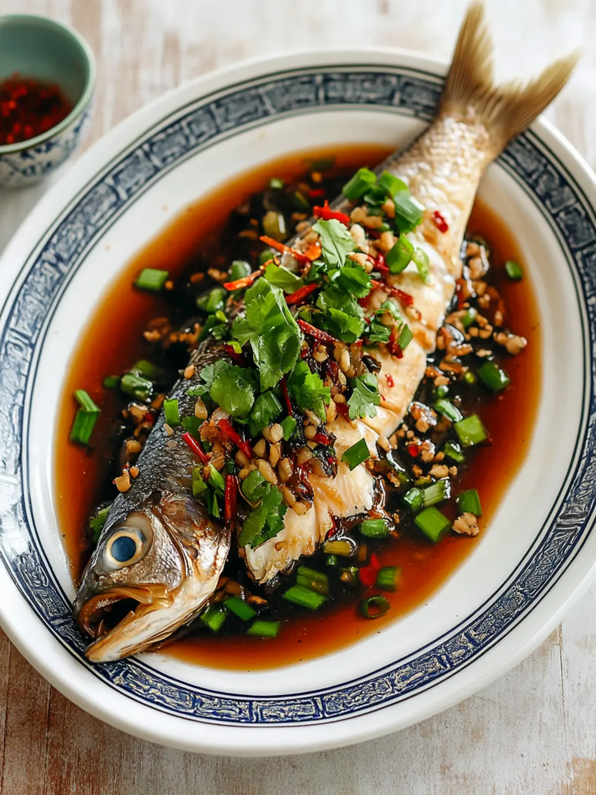 Steamed Fish with Black Bean Sauce: A Flavorful Home Delight 5 Steamed Fish with Black Bean Sauce
