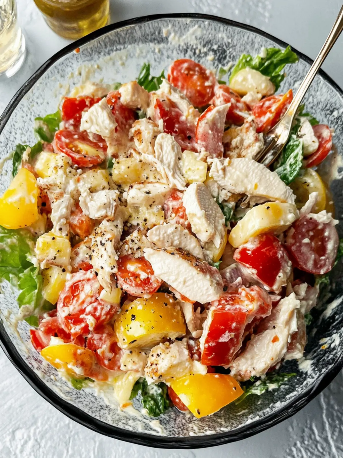 Italian Grinder Chicken Salad: A Flavorful Twist on Tradition 3 Italian Grinder Chicken Salad