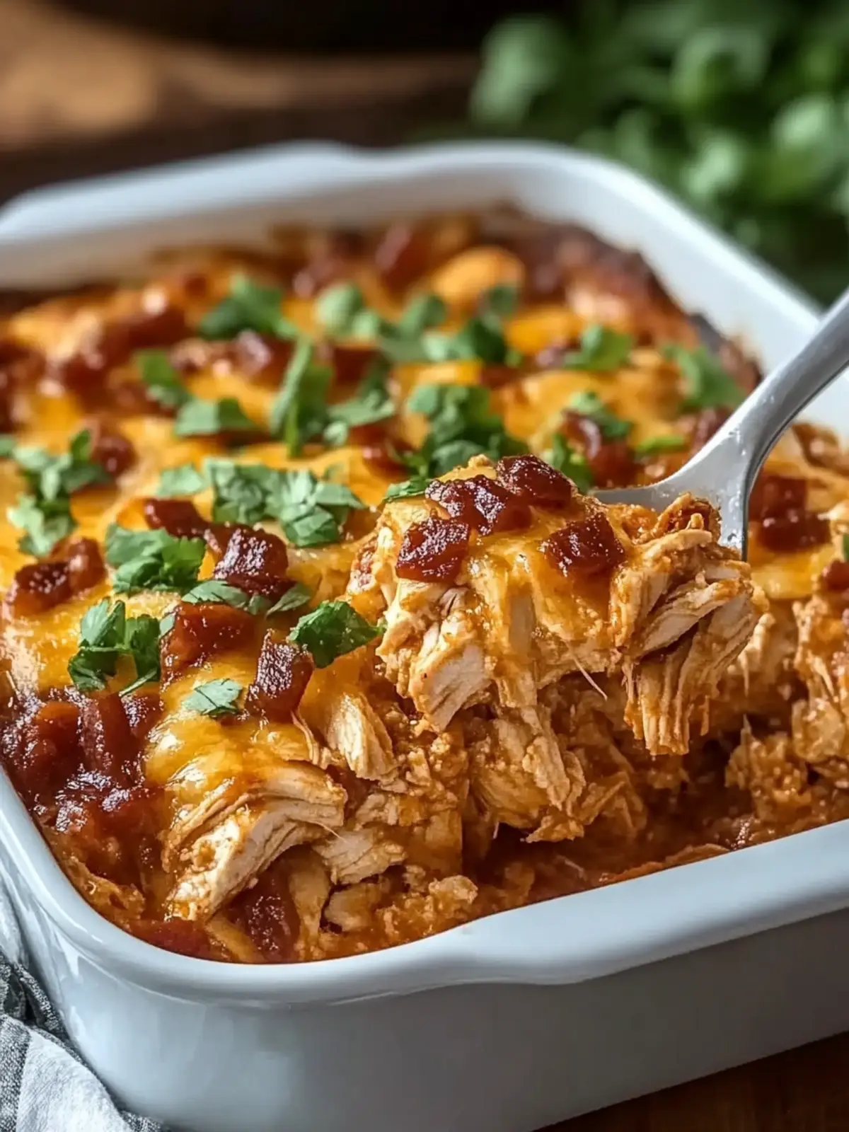 Keto BBQ Chicken Casserole: Comforting Low-Carb Delight 3 Keto BBQ Chicken Casserole