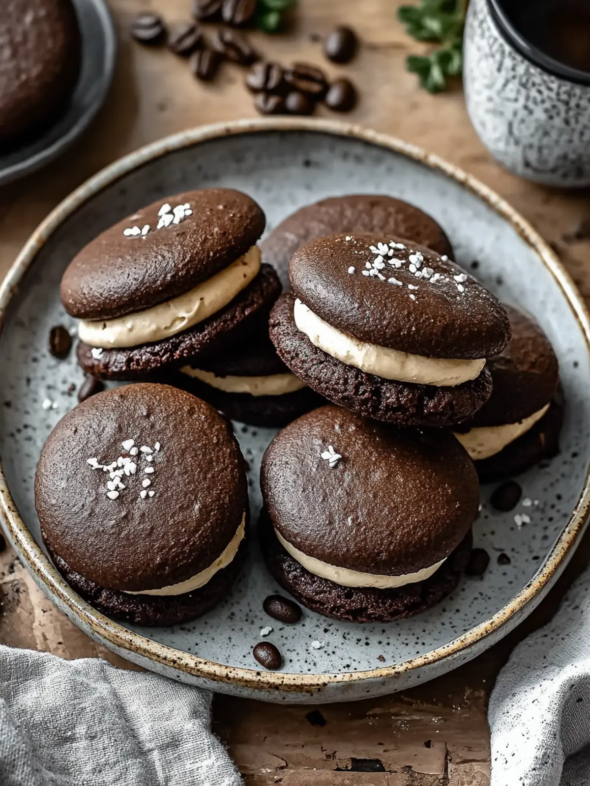 Irresistible Chocolate Coffee Whoopie Pies to Satisfy Cravings 2 Chocolate Coffee Whoopie Pies