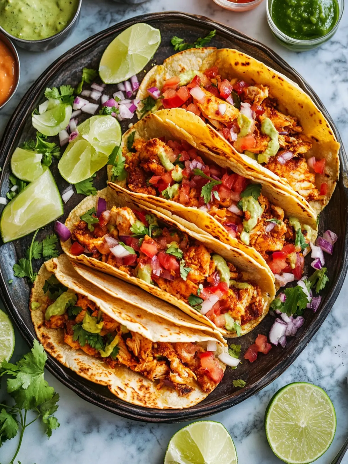 Crispy Baked Chicken Tacos That Everyone Will Love 3 Crispy Baked Chicken Tacos