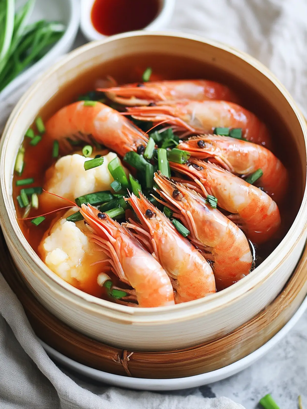 Delicious Chinese Steamed Shrimp in 20 Minutes Flat 2 Chinese Steamed Shrimp