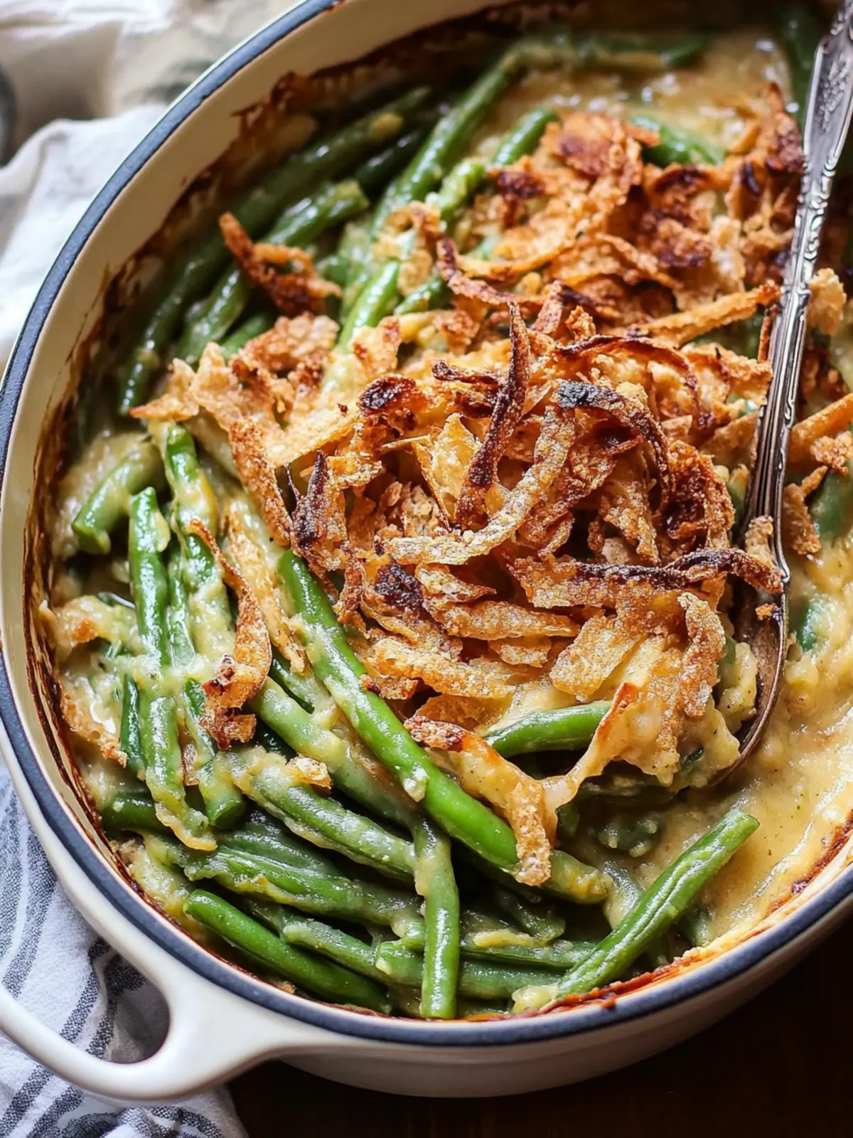 Homemade Green Bean Casserole with a Nutty Twist You'll Love 3 Homemade Green Bean Casserole