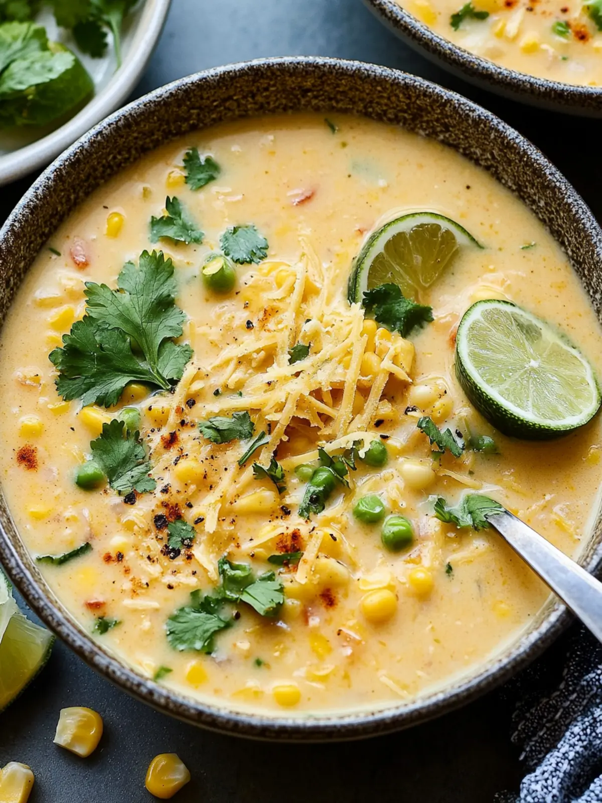 Delicious Roasted Poblano Corn Chowder for Cozy Nights 4 Roasted Poblano Corn Chowder
