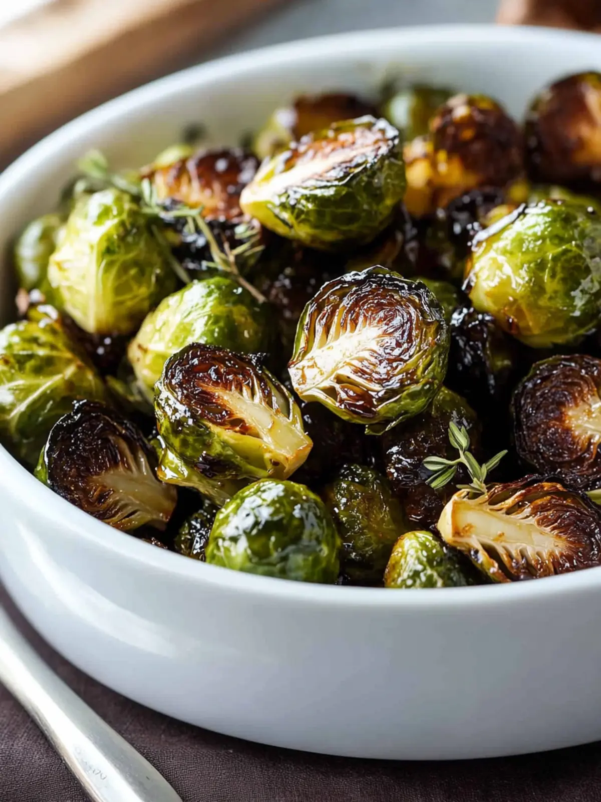 Savory Balsamic Glazed Roasted Brussel Sprouts Delight 4 Balsamic Glazed Roasted Brussel Sprouts