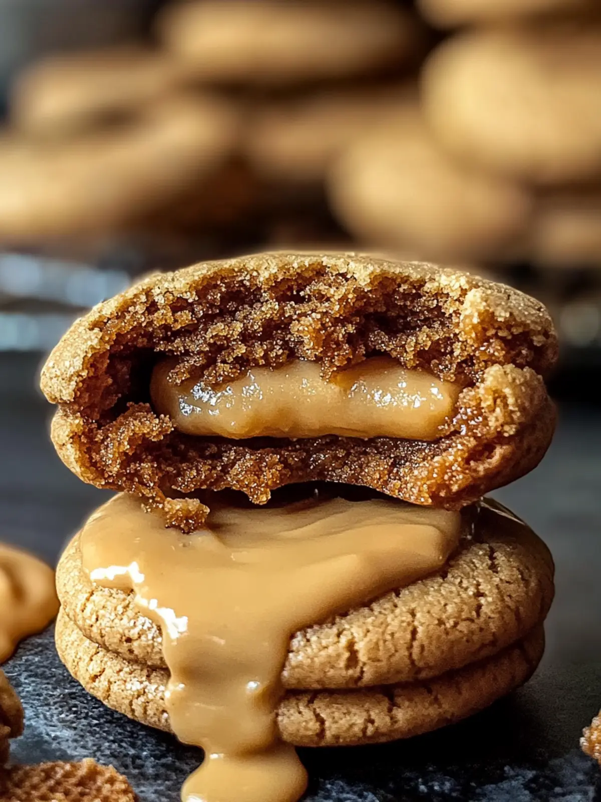 Gooey Stuffed Biscoff Butter Lava Cookies to Satisfy Cravings 3 Stuffed Biscoff Butter Lava Cookies