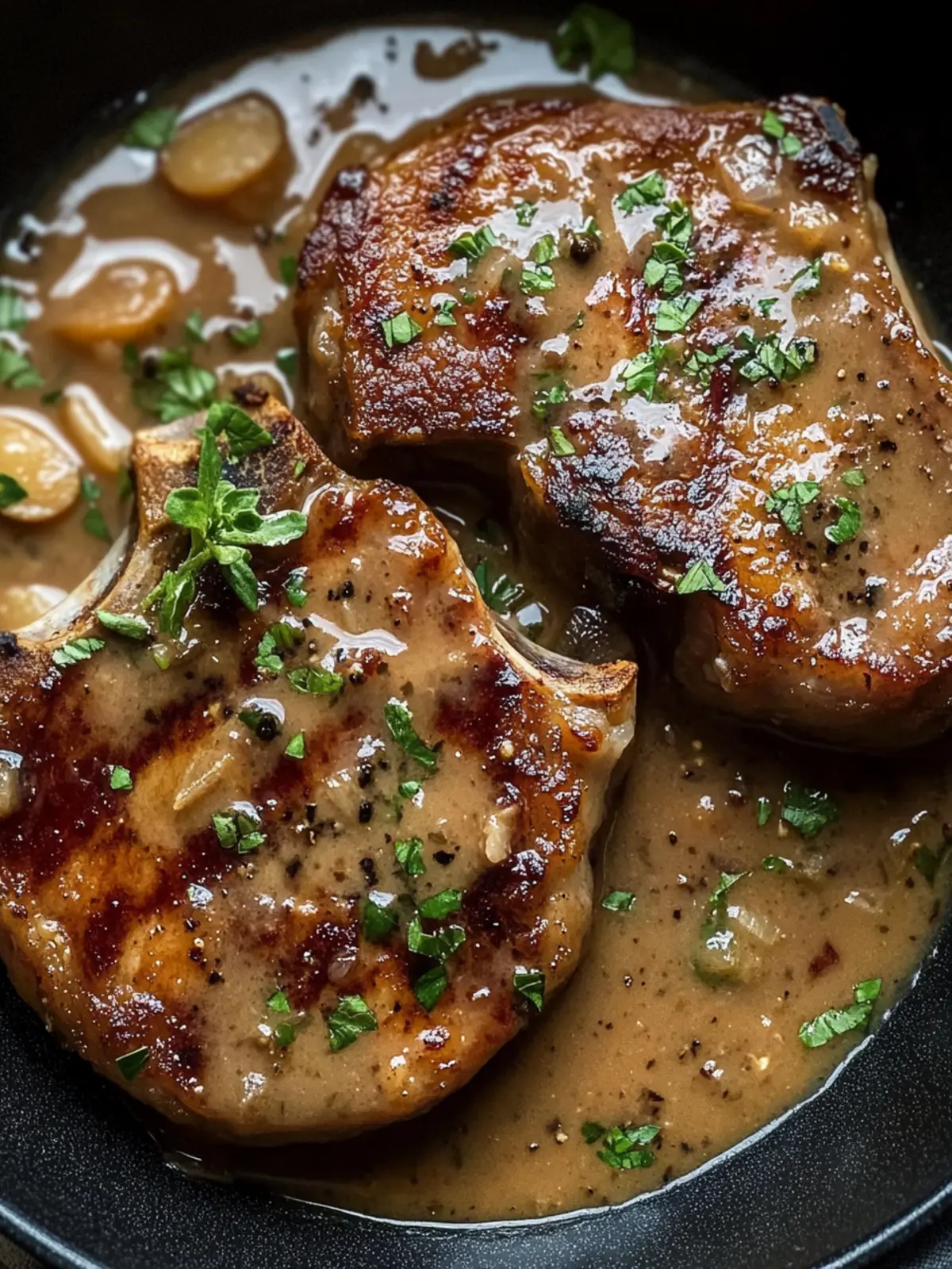 Savory Smothered Pork Chops with Creamy Onion Gravy Delight 3 Smothered Pork Chops