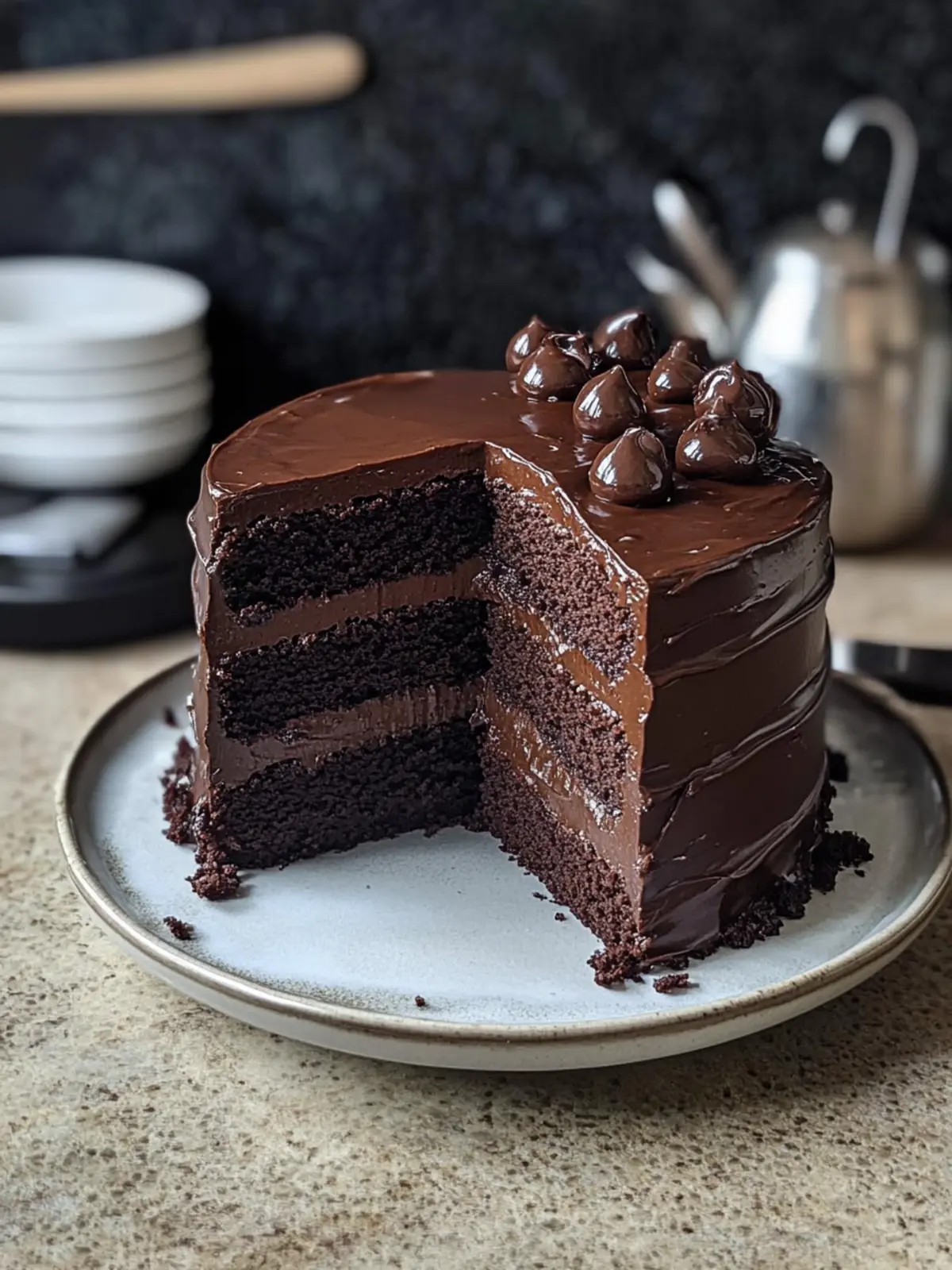 Decadent Chocolate Fudge Cake: Easy Recipe for Sweet Cravings 2 Chocolate Fudge Cake