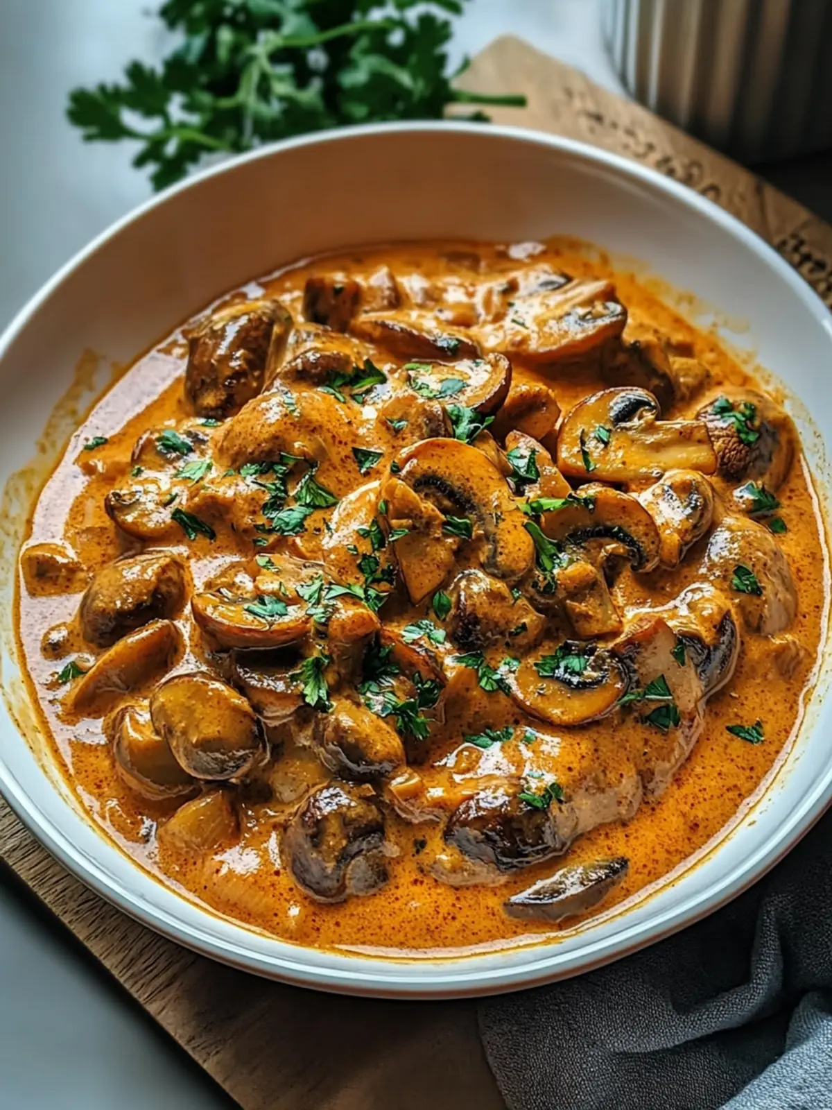 Creamy Hungarian Mushroom Paprikash: Comfort Food in 30 Minutes 2 Hungarian Mushroom Paprikash: Comfort Food in 30 Minutes