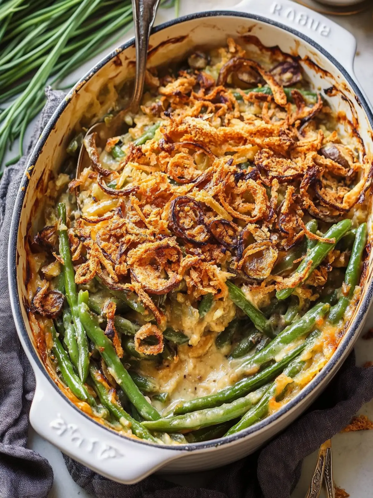 Homemade Green Bean Casserole with a Nutty Twist You'll Love 2 Homemade Green Bean Casserole