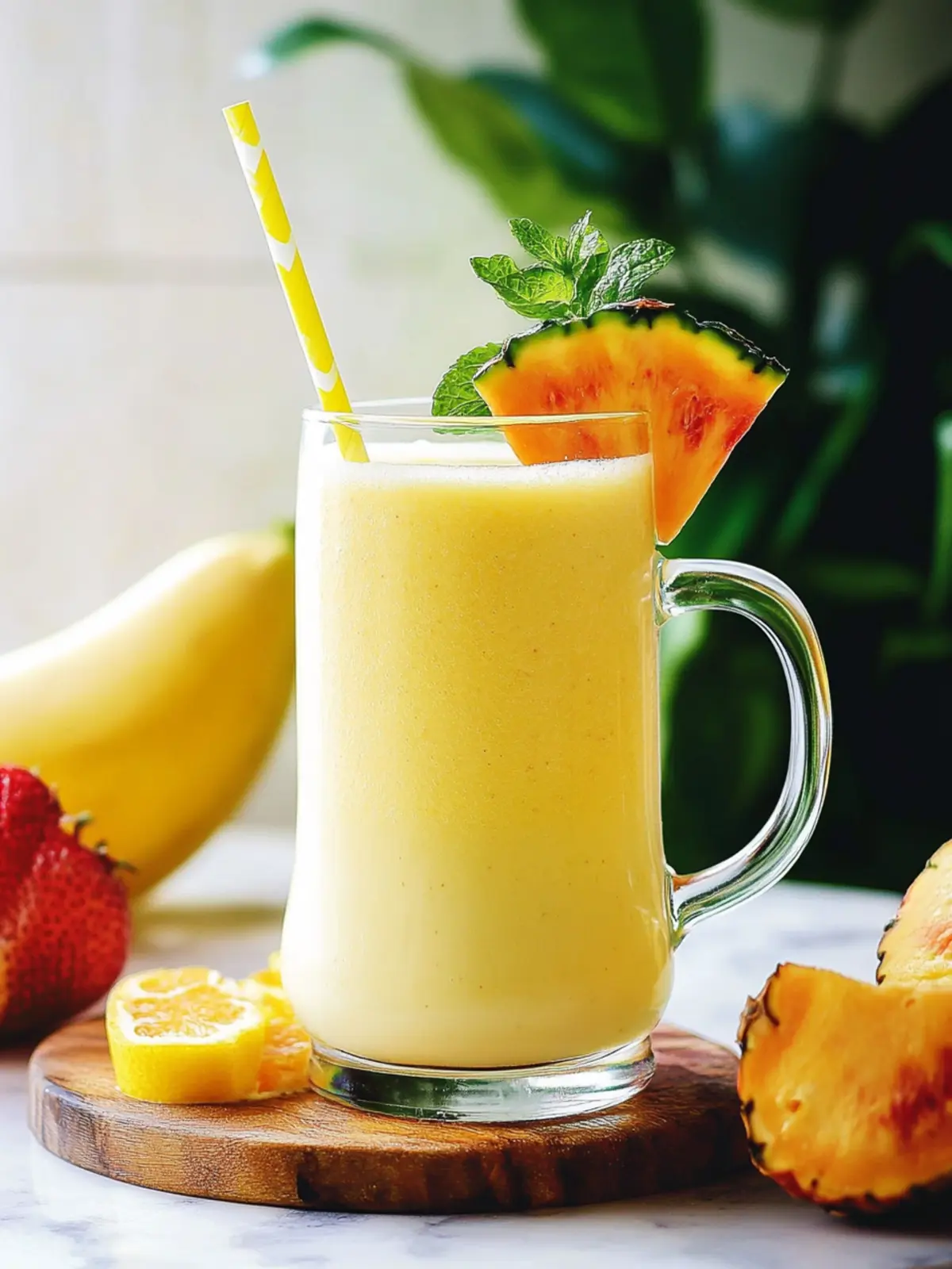 Tropical Smoothie Bliss: A Quick, Nutritious Treat 3 Tropical Smoothie