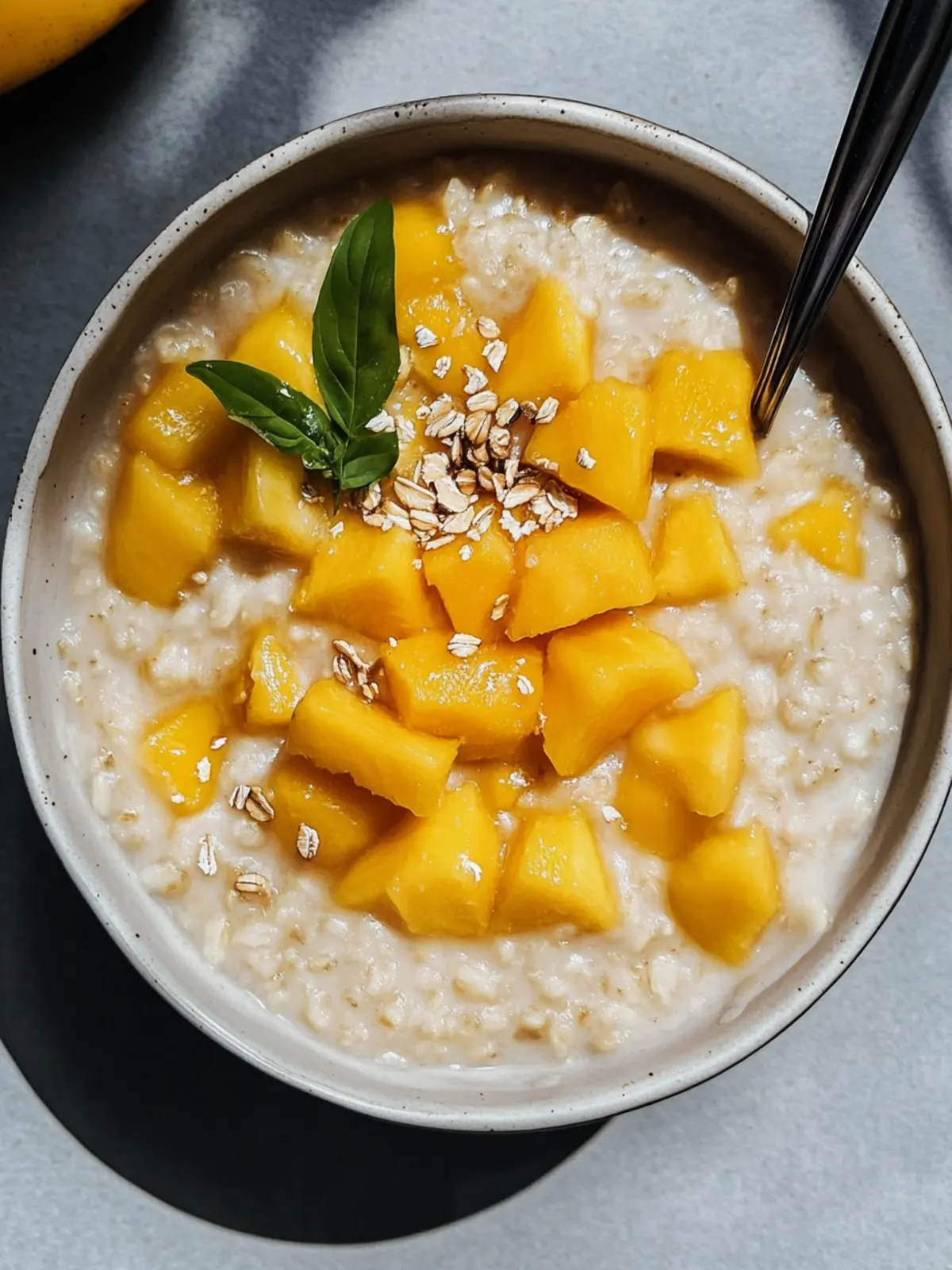 Mango Sticky Rice Oatmeal: Your New Favorite Breakfast Bowl 3 Mango Sticky Rice Oatmeal