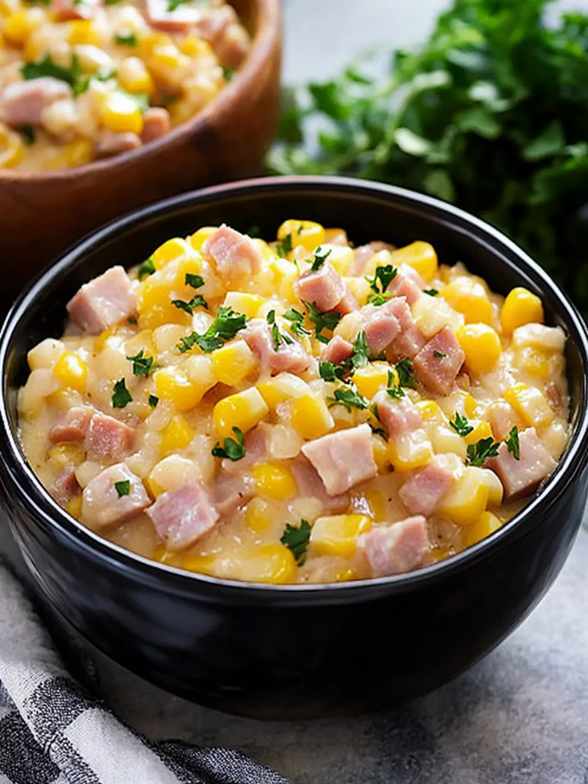 Slow Cooker Ham & Cheese Corn Casserole: Easy Comfort Classic 3 Slow cooker ham & cheese corn