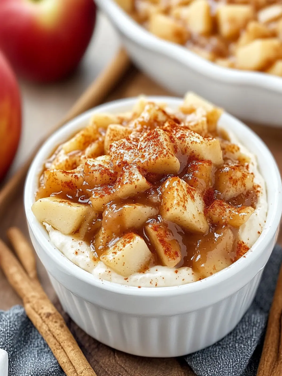 Irresistible Apple Pie Dip with Sweet Cinnamon Chips 2 Apple Pie Dip