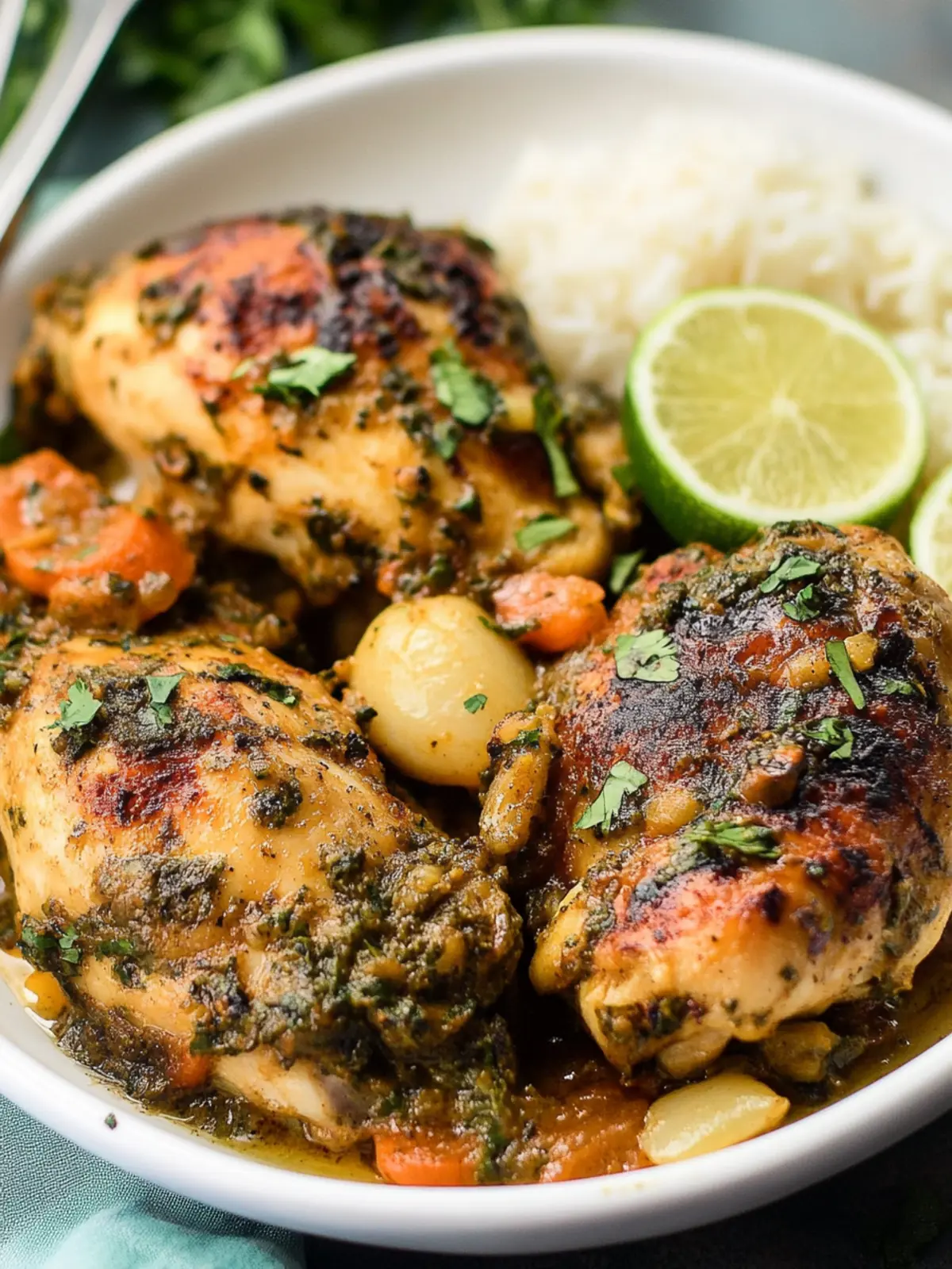 French Caribbean Creole Chicken: Marinate for Flavor Bliss 2 French Caribbean Creole Chicken