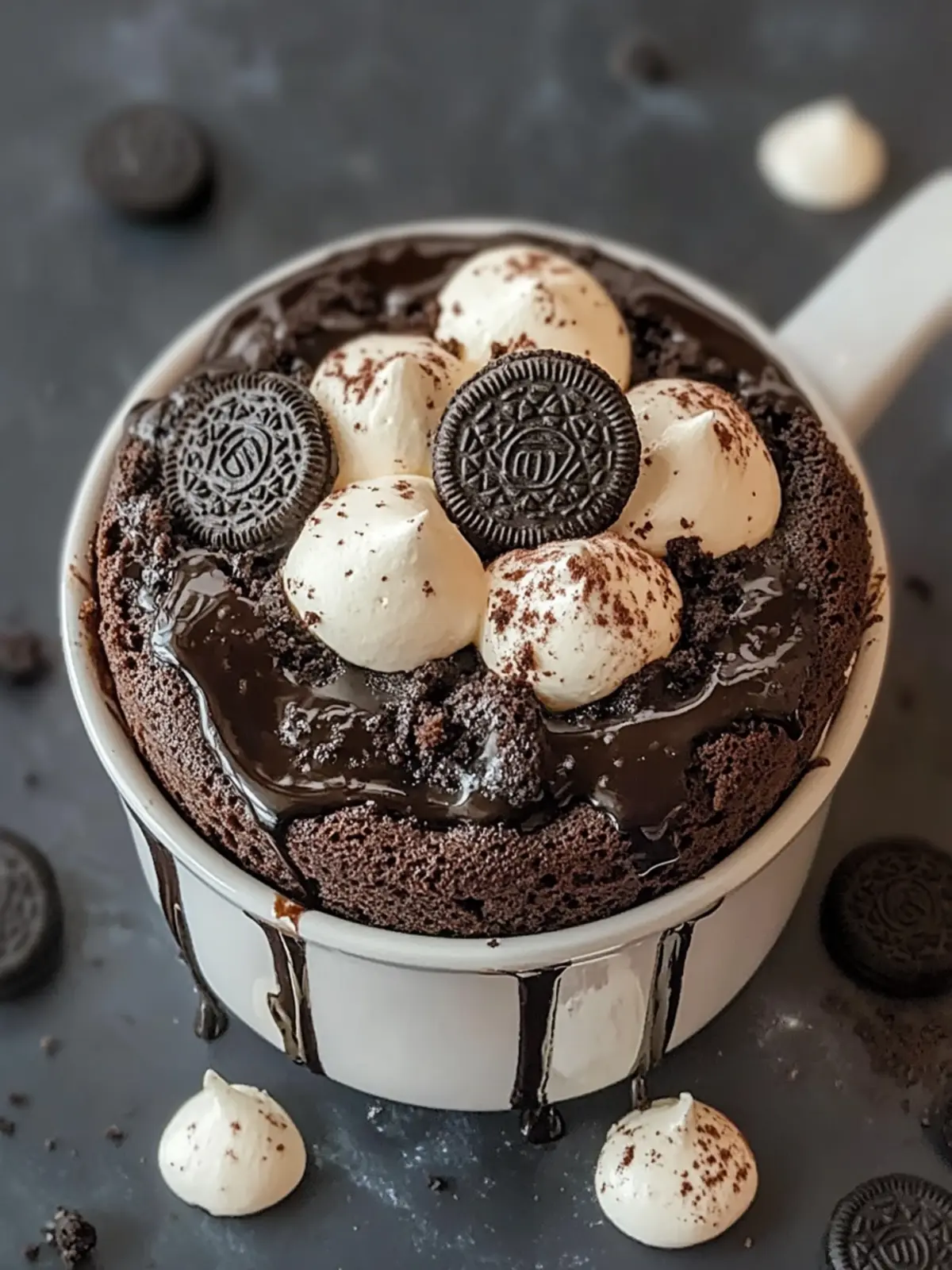 Indulge in 1-Minute Oreo Mug Cake with Just 2 Ingredients 2 Oreo Mug Cake