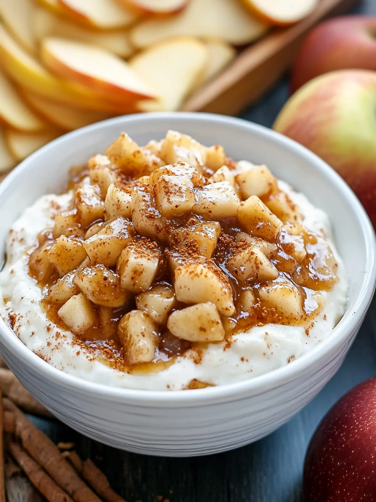 Irresistible Apple Pie Dip with Sweet Cinnamon Chips 5 Apple Pie Dip